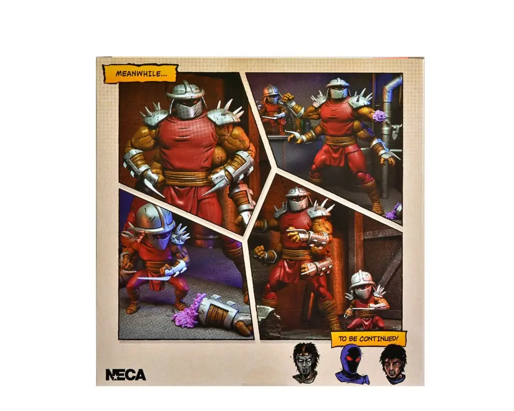 Teenage Mutant Ninja Turtles (Mirage Comics) Akční figurka Shredder Clone & Mini Shredder (Deluxe) 18 cm fotografii produktu