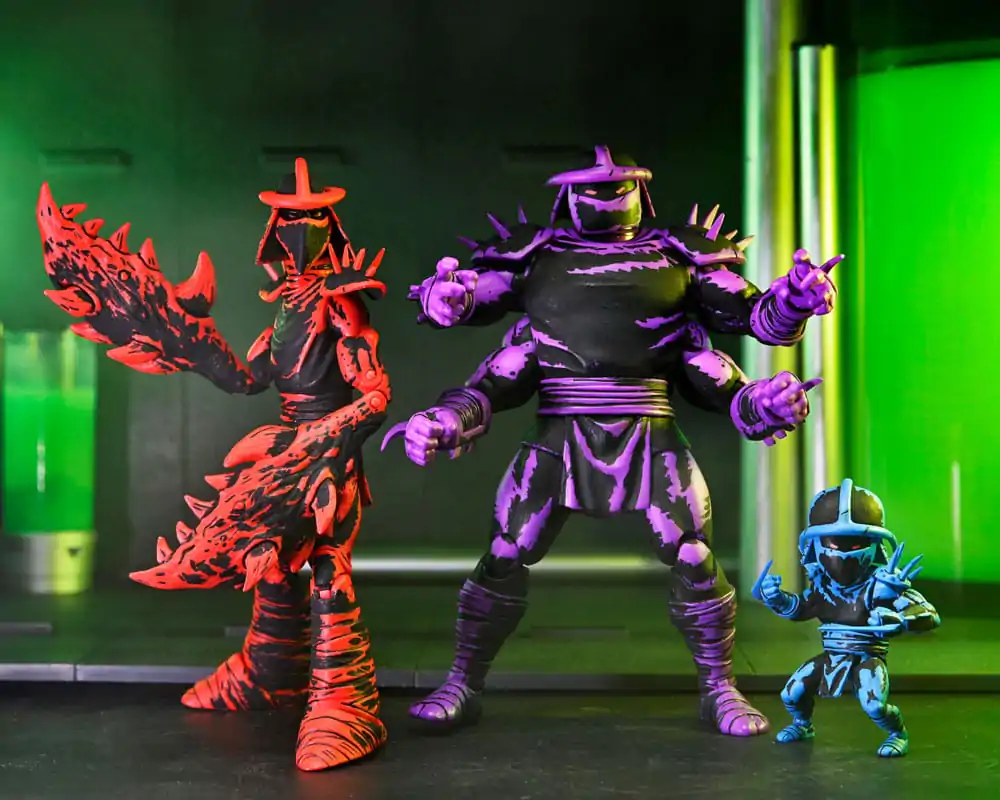 Teenage Mutant Ninja Turtles (Mirage Comics) akční figurky Shredder Clones Box Set 18 cm fotografii produktu