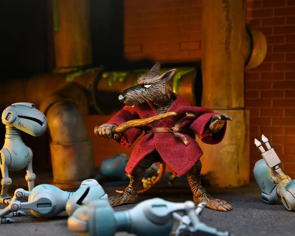 Teenage Mutant Ninja Turtles (Mirage Comics) akční figurka Splinter 18 cm fotografii produktu