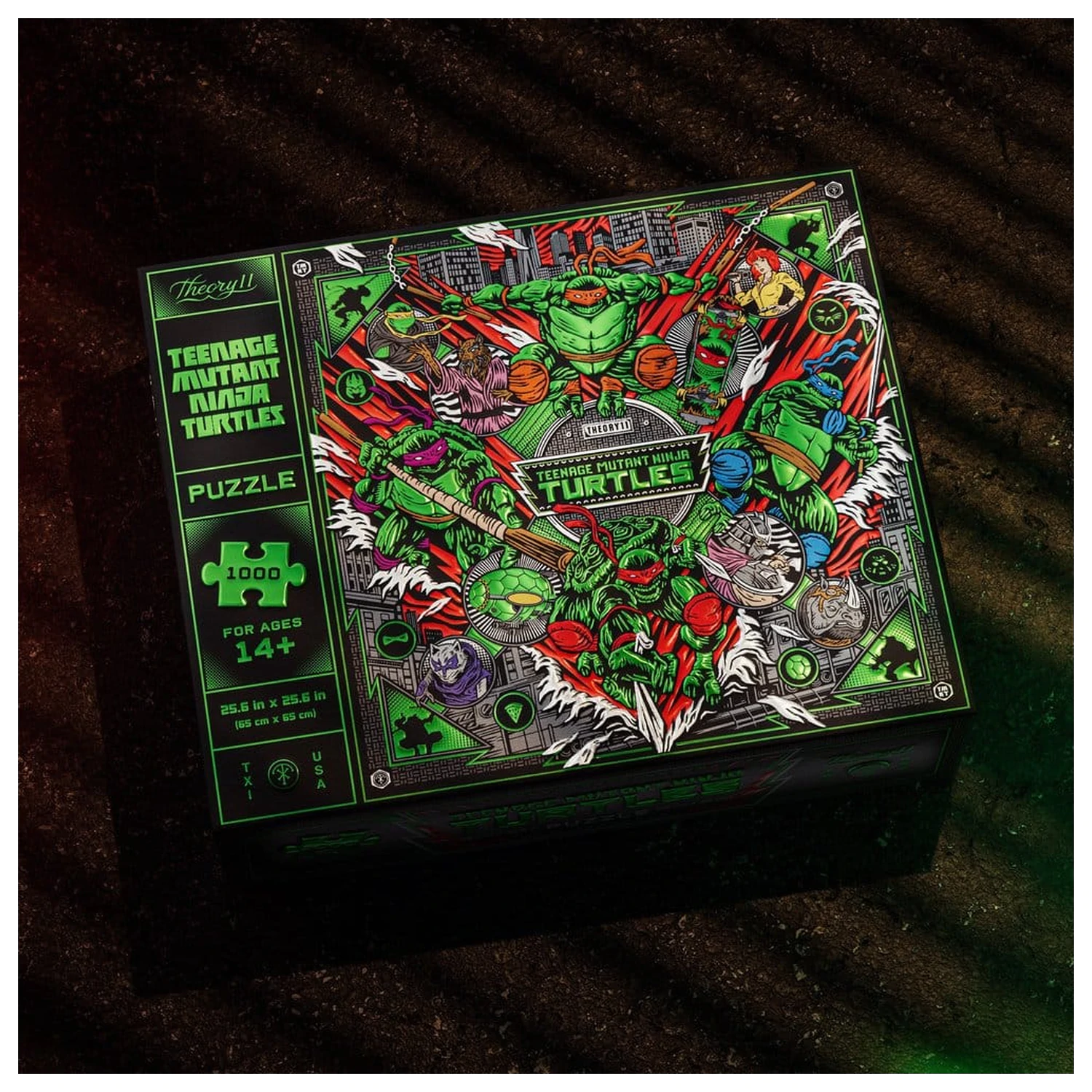 Teenage Mutant Ninja Turtles vícerozměrné puzzle (1000 dílků) fotografii produktu