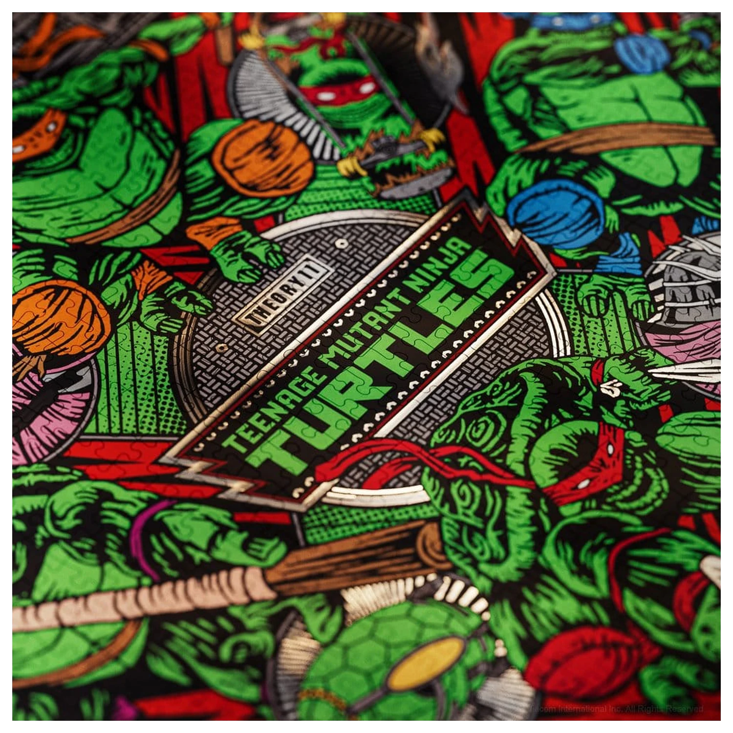 Teenage Mutant Ninja Turtles vícerozměrné puzzle (1000 dílků) fotografii produktu