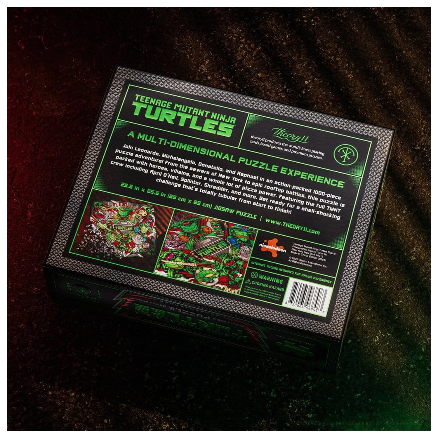 Teenage Mutant Ninja Turtles vícerozměrné puzzle (1000 dílků) fotografii produktu