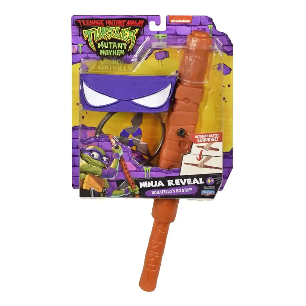 Teenage Mutant Ninja Turtles: Mutant Mayhem Donatello Transformující Bo Staff fotografii produktu