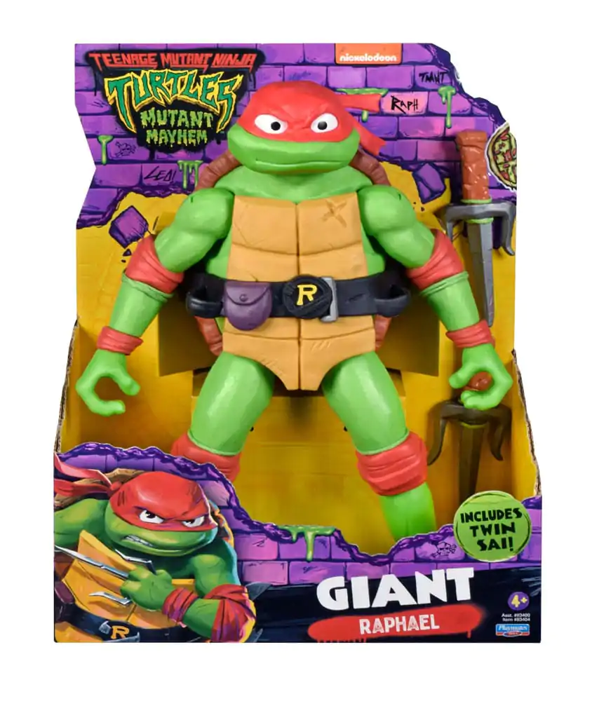 Teenage Mutant Ninja Turtles: Mutant Mayhem Akční figurka Giant Raphael 30 cm fotografii produktu