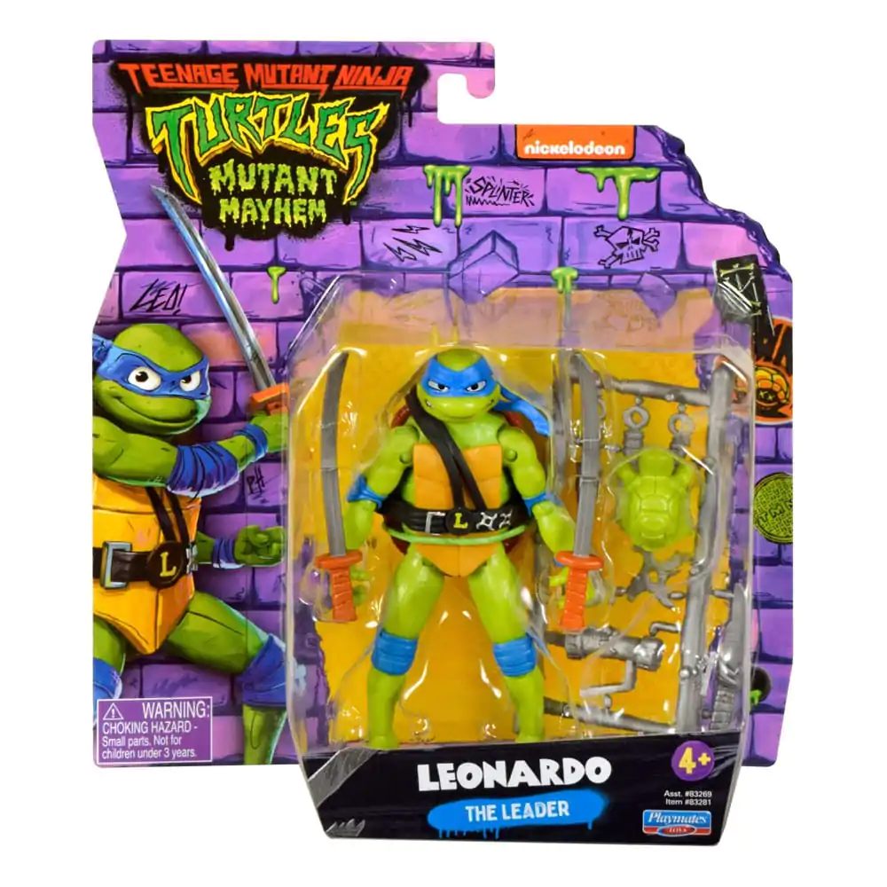 Teenage Mutant Ninja Turtles: Mutant Mayhem Akční figurka Leonardo 10 cm fotografii produktu