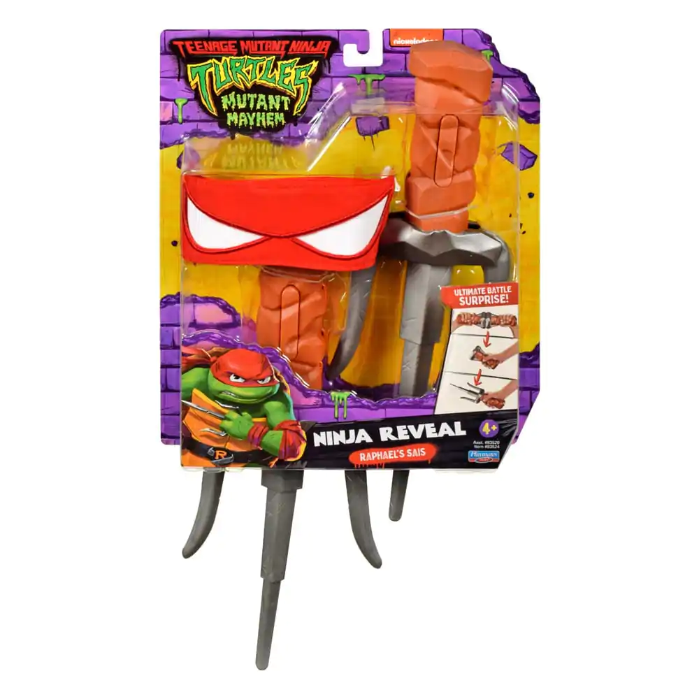 Teenage Mutant Ninja Turtles: Mutant Mayhem Raphael transformační Sai fotografii produktu