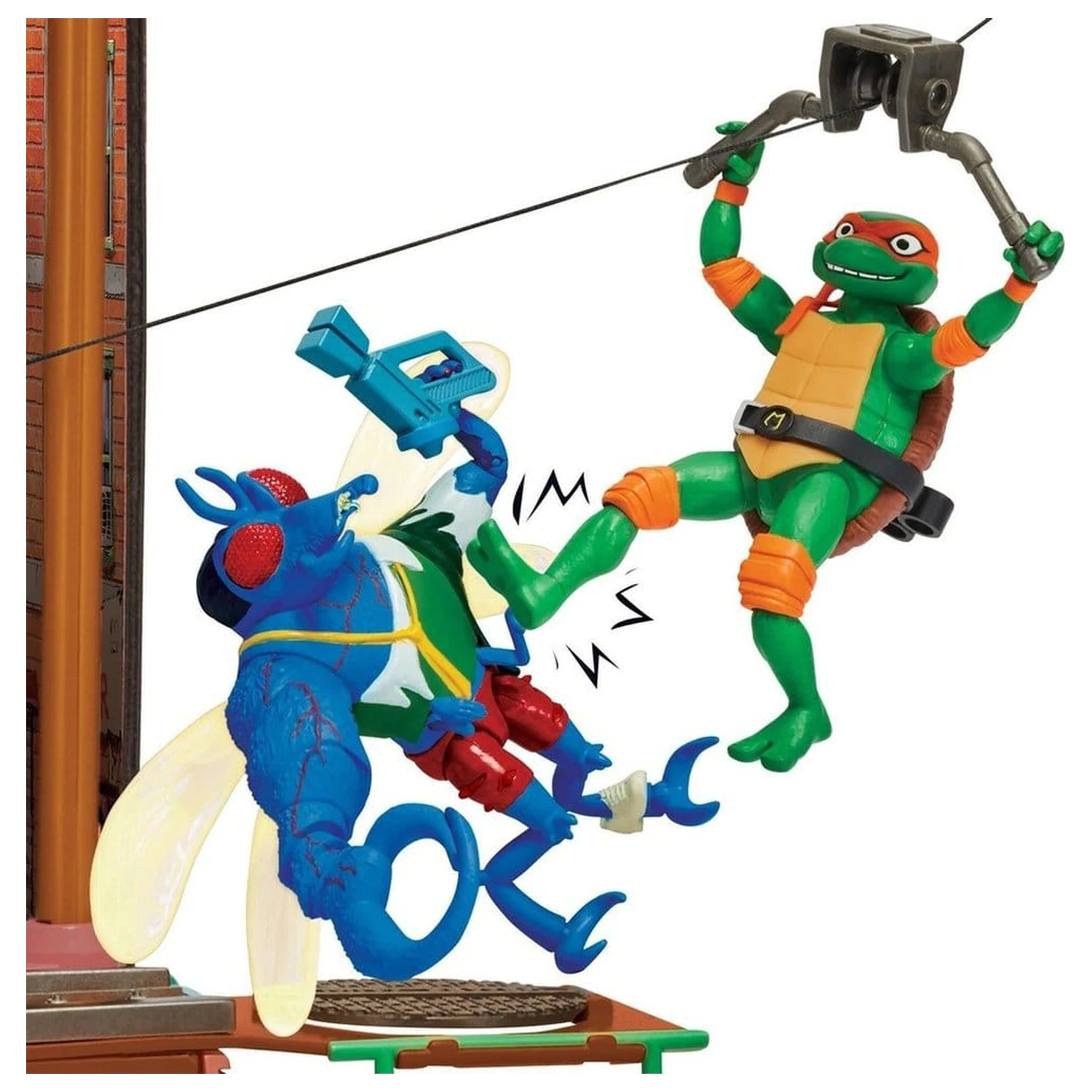 Teenage Mutant Ninja Turtles: Mutant Mayhem Hrací set Želví doupě Nová verze fotografii produktu
