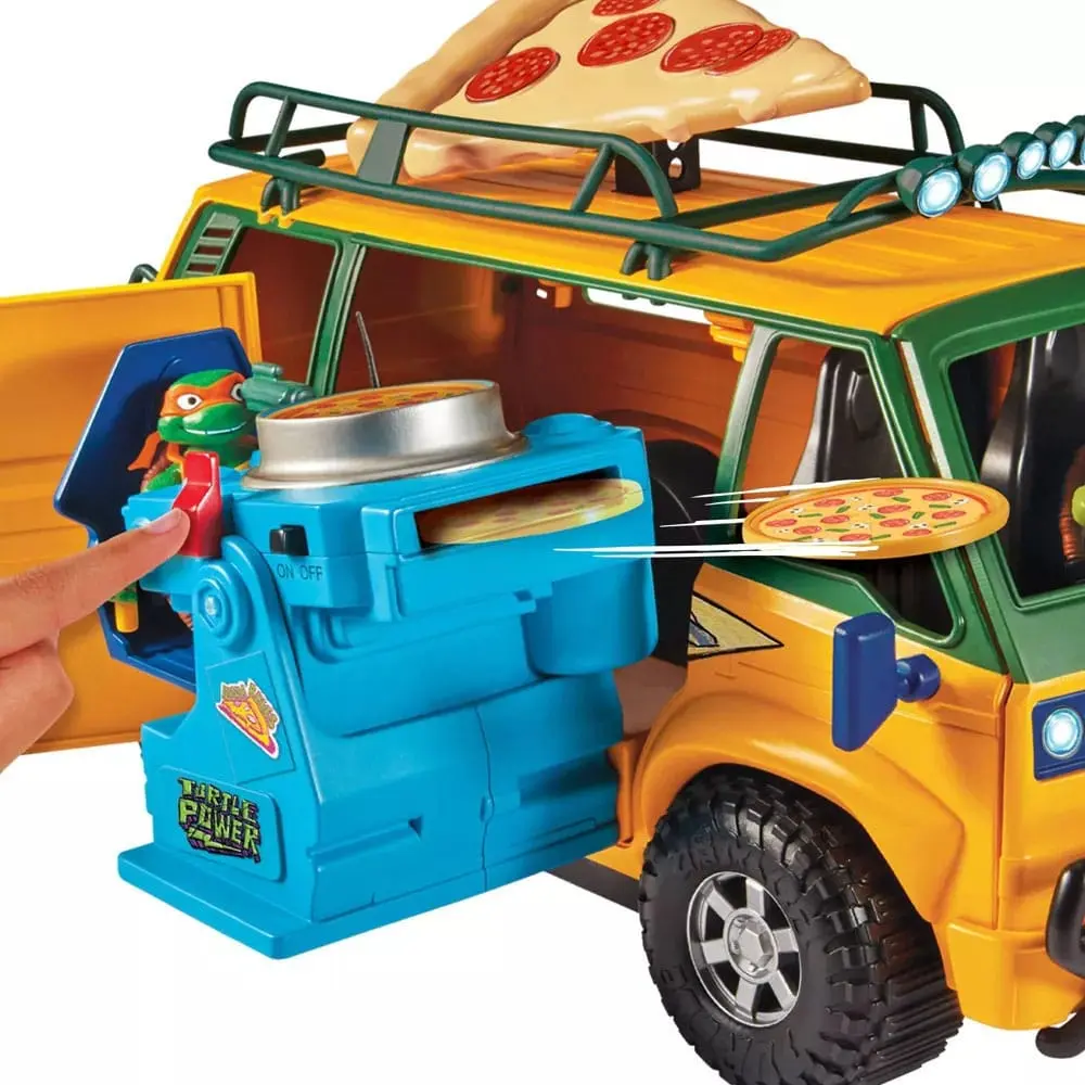 Teenage Mutant Ninja Turtles: Mutant Mayhem vozidlo Pizza Van 20 cm fotografii produktu