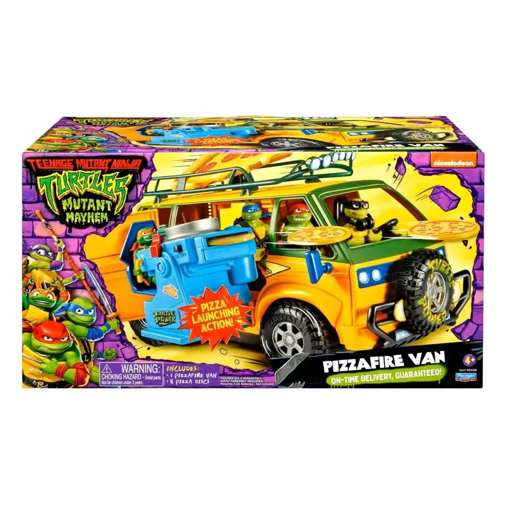 Teenage Mutant Ninja Turtles: Mutant Mayhem vozidlo Pizza Van 20 cm fotografii produktu