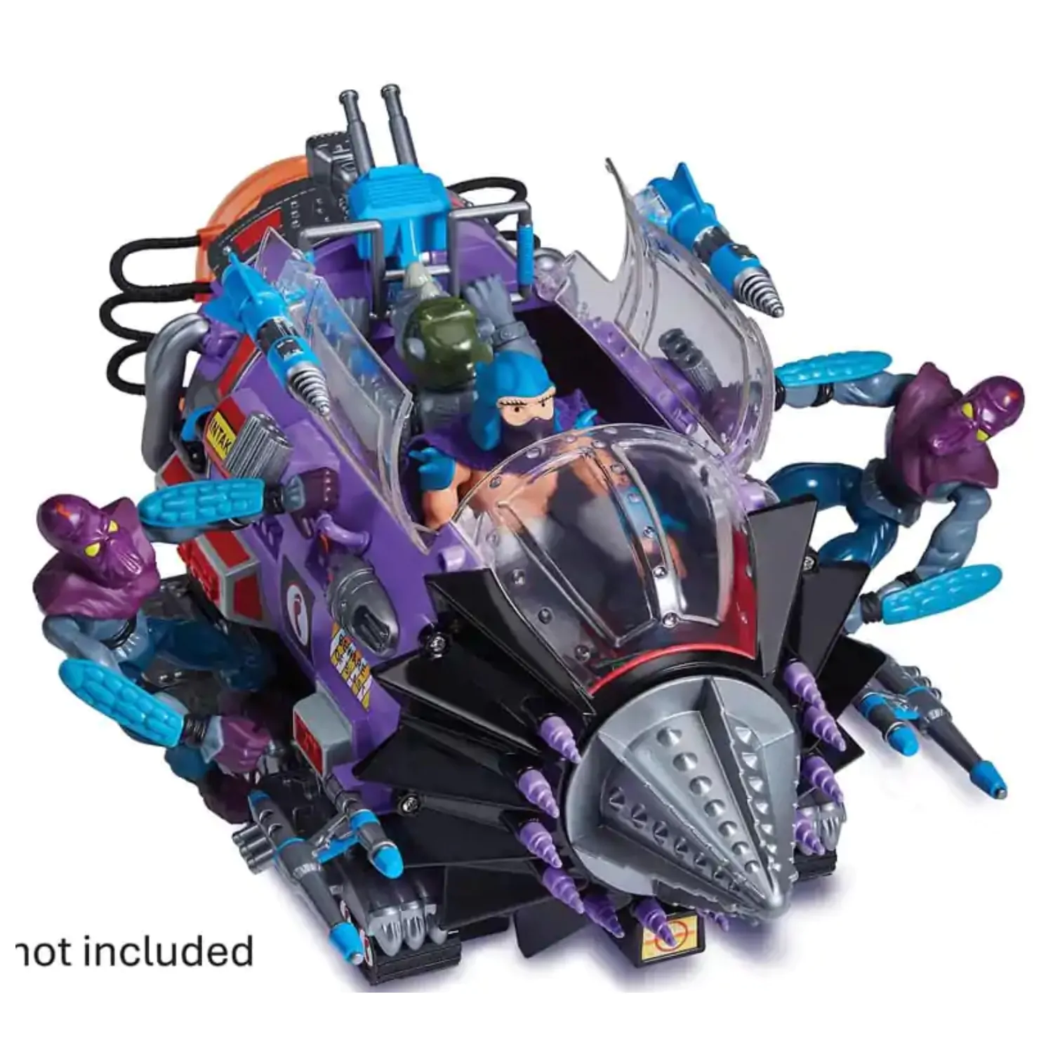 Teenage Mutant Ninja Turtles Vehicle Mutant Module heo EU Exclusive 25 cm fotografii produktu