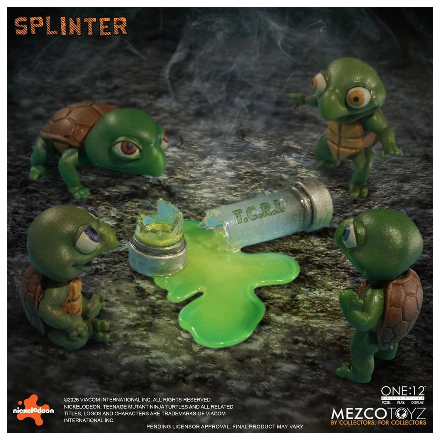 Teenage Mutant Ninja Turtles One:12 Collective akční figurka 1/12 Splinter 17 cm fotografii produktu