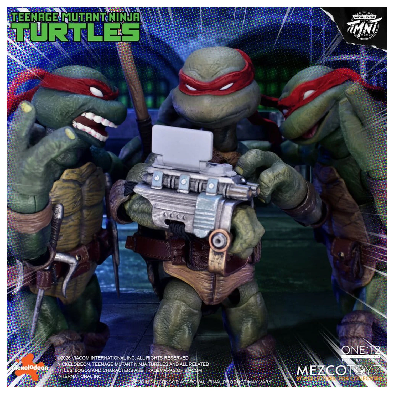 Teenage Mutant Ninja Turtles One:12 Collective akční figurky 1/12 boxovaný set 17 cm fotografii produktu
