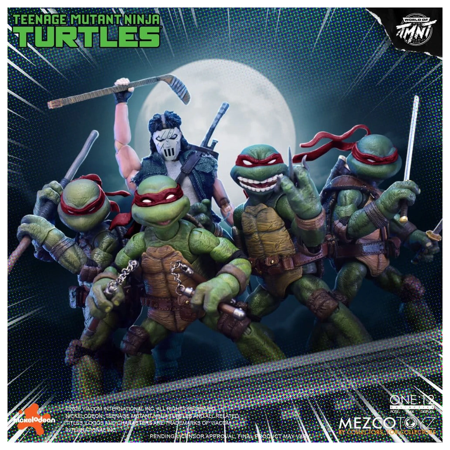 Teenage Mutant Ninja Turtles One:12 Collective akční figurky 1/12 boxovaný set 17 cm fotografii produktu