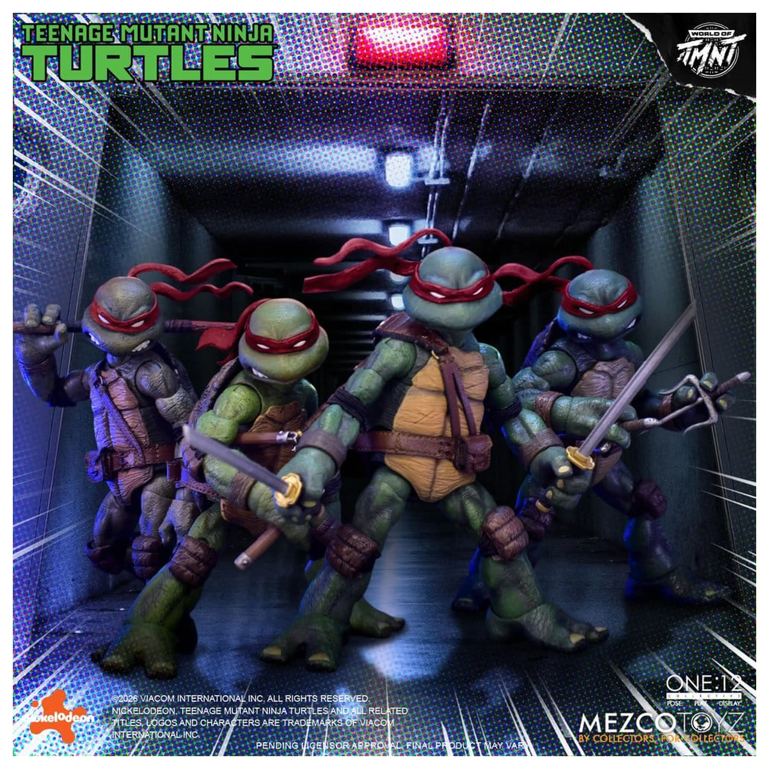 Teenage Mutant Ninja Turtles One:12 Collective akční figurky 1/12 boxovaný set 17 cm fotografii produktu