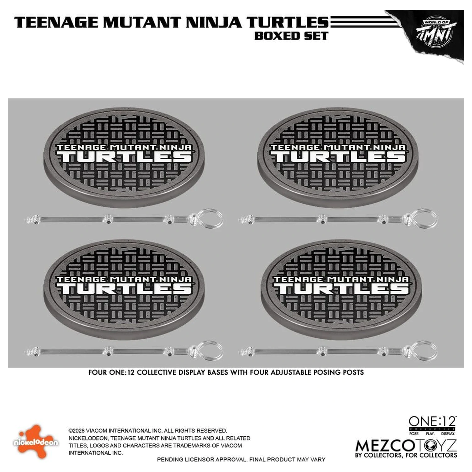 Teenage Mutant Ninja Turtles One:12 Collective akční figurky 1/12 boxovaný set 17 cm fotografii produktu