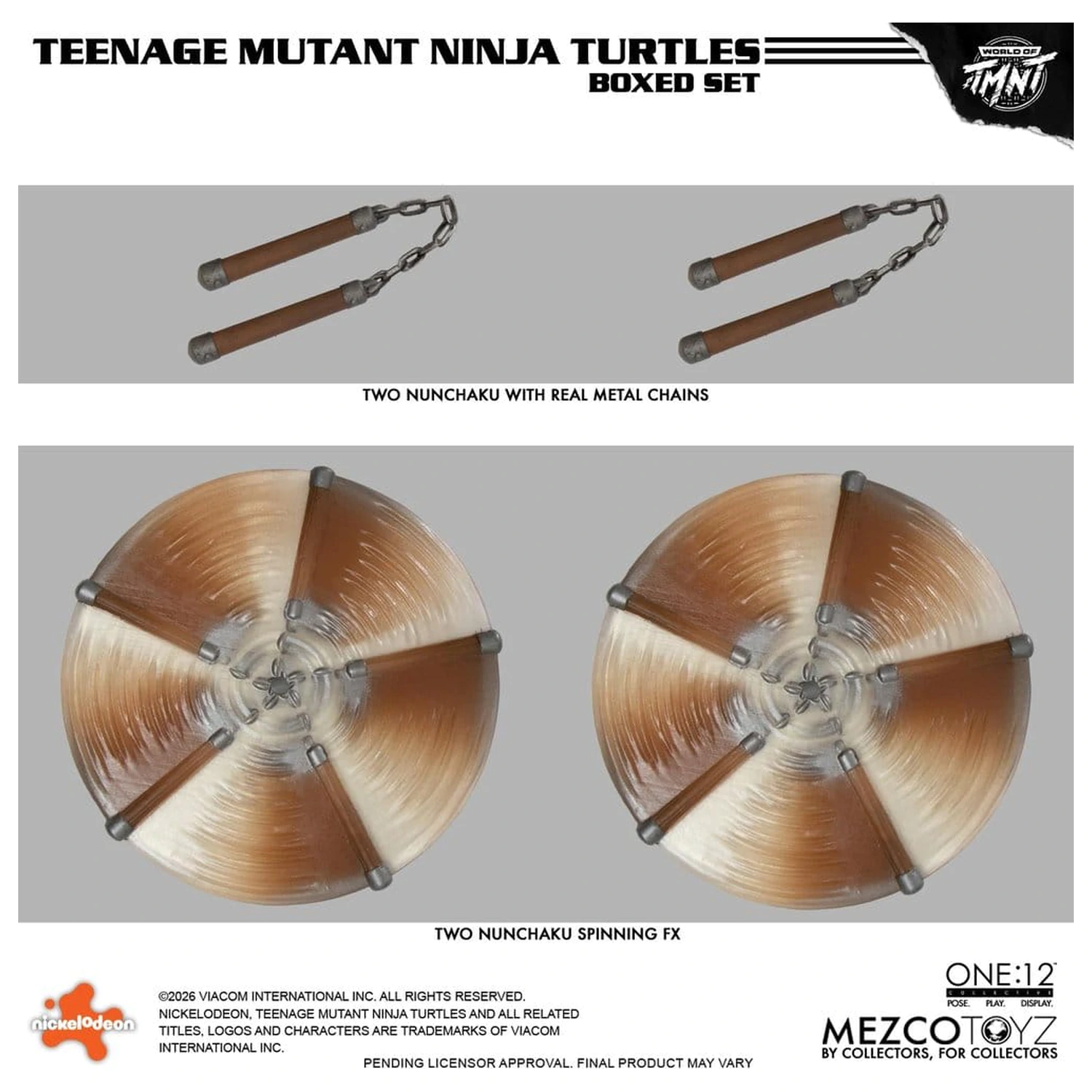 Teenage Mutant Ninja Turtles One:12 Collective akční figurky 1/12 boxovaný set 17 cm fotografii produktu