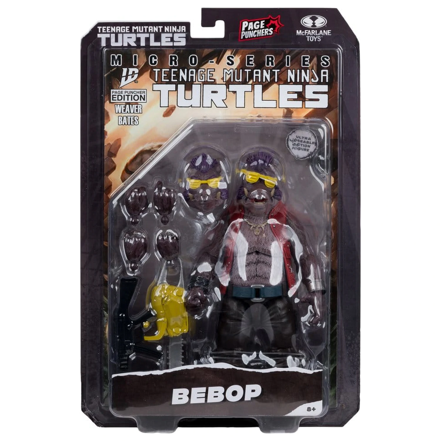 Teenage Mutant Ninja Turtles Page Punchers Akční figurka Bebop 16 cm fotografii produktu