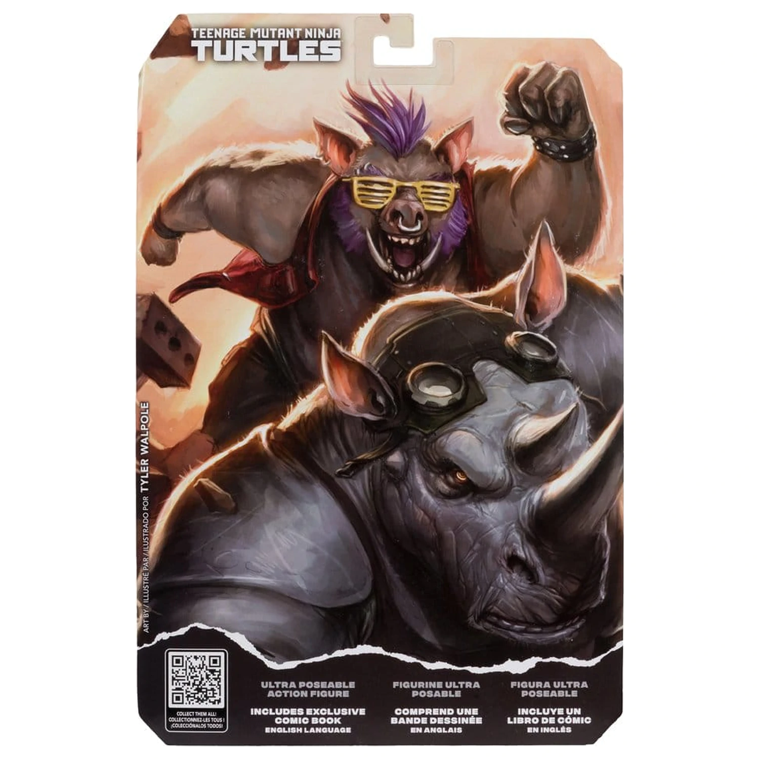 Teenage Mutant Ninja Turtles Page Punchers Akční figurka Bebop 16 cm fotografii produktu