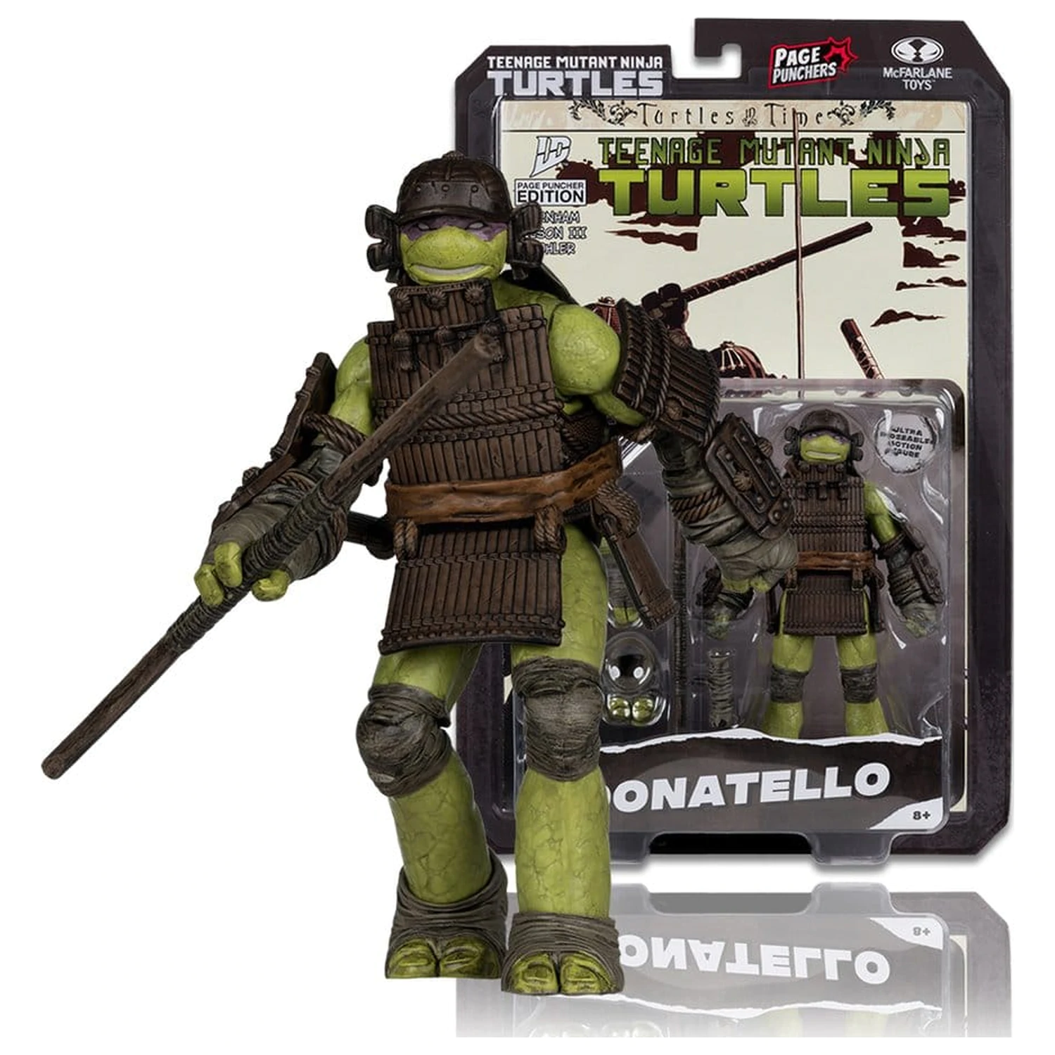 Teenage Mutant Ninja Turtles Page Punchers akční figurka Donatello (Turtles in Time) 13 cm fotografii produktu