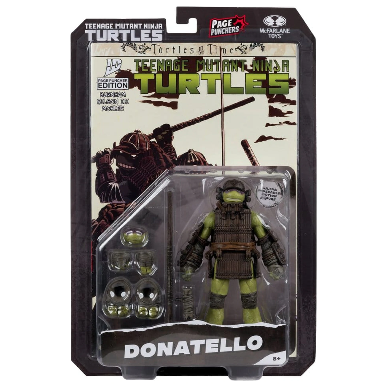 Teenage Mutant Ninja Turtles Page Punchers akční figurka Donatello (Turtles in Time) 13 cm fotografii produktu