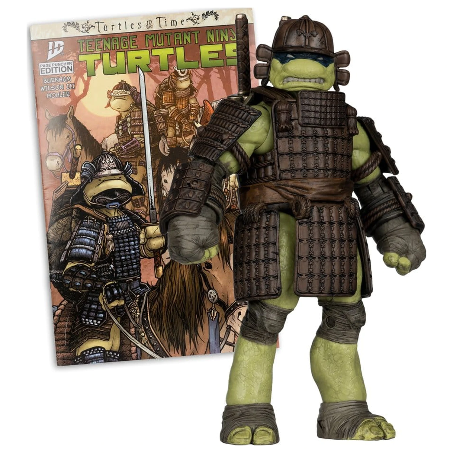 Teenage Mutant Ninja Turtles Page Punchers akční figurka Leonardo (Turtles in Time) 13 cm fotografii produktu