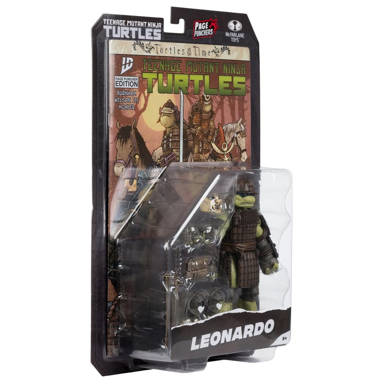 Teenage Mutant Ninja Turtles Page Punchers akční figurka Leonardo (Turtles in Time) 13 cm fotografii produktu