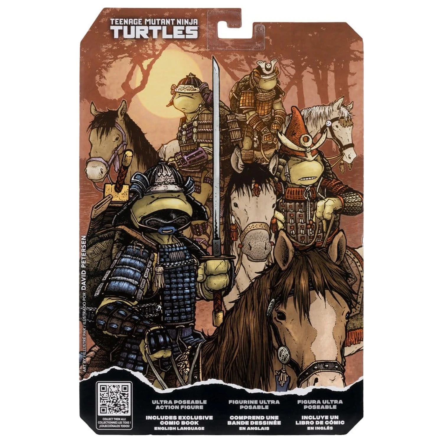 Teenage Mutant Ninja Turtles Page Punchers akční figurka Leonardo (Turtles in Time) 13 cm fotografii produktu