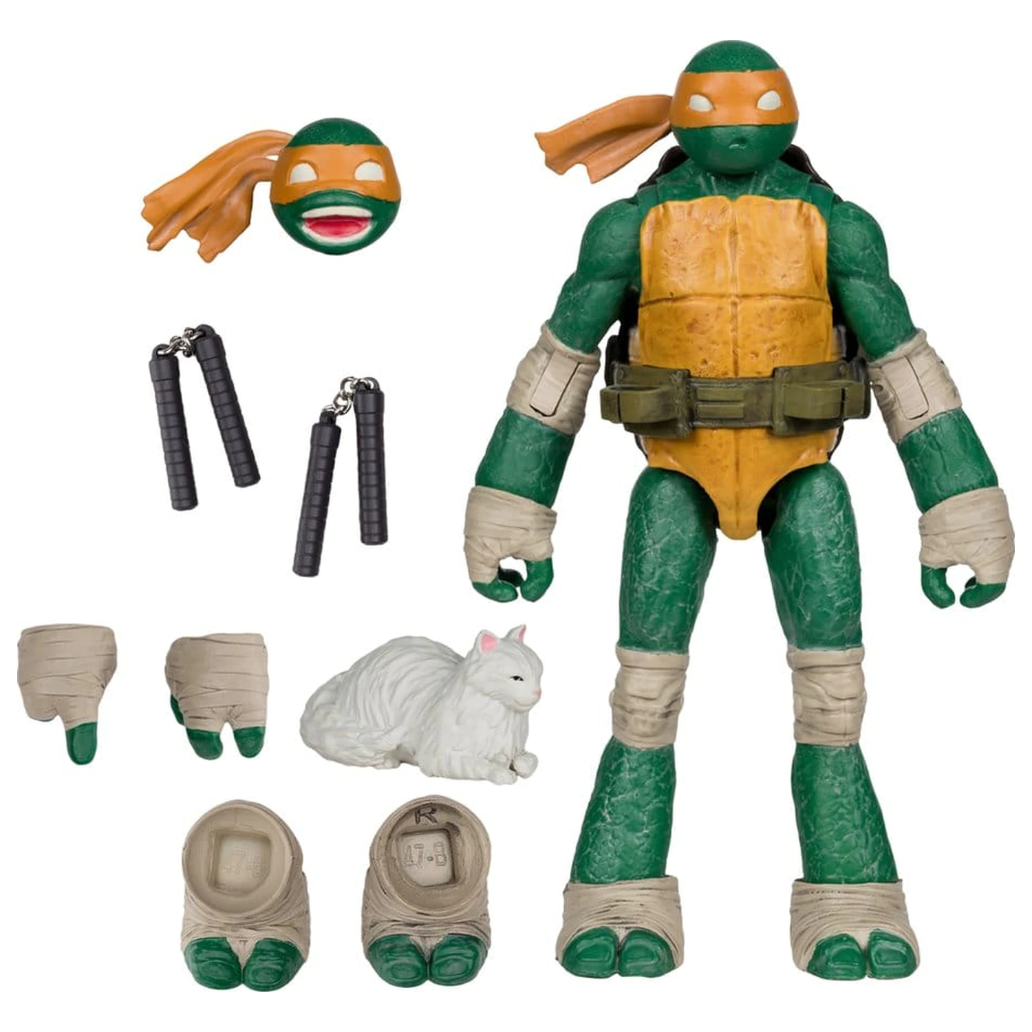 Teenage Mutant Ninja Turtles Page Punchers Akční figurka Michelangelo 13 cm fotografii produktu