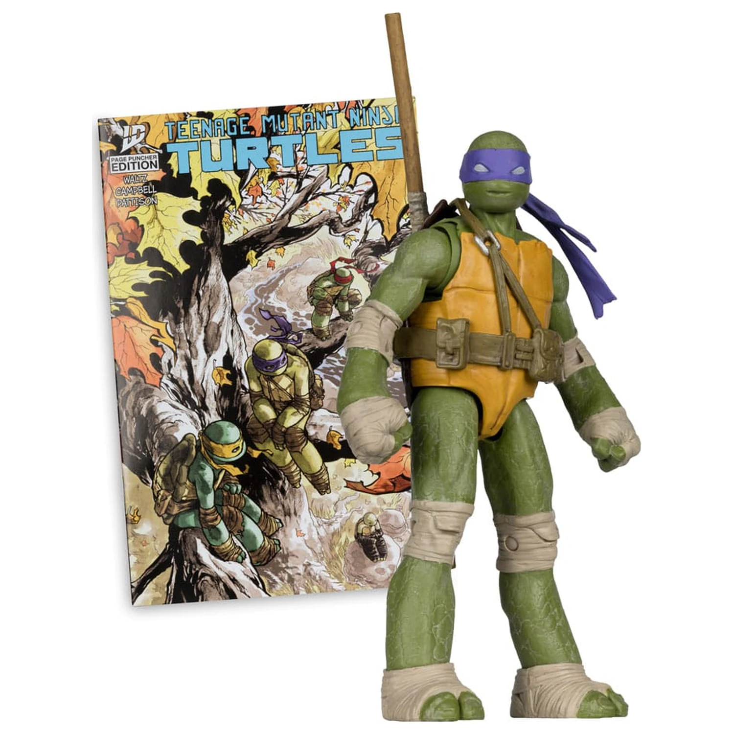 Teenage Mutant Ninja Turtles Page Punchers akční figurka Donatello 13 cm fotografii produktu