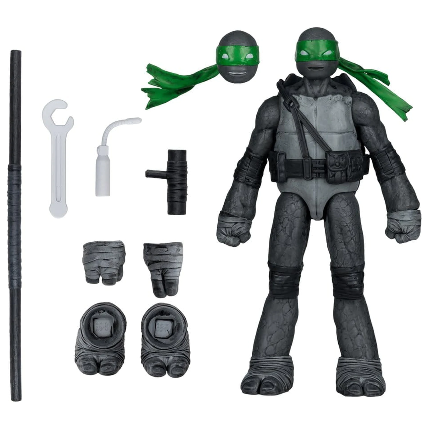 Teenage Mutant Ninja Turtles Page Punchers Akční figurka Donatello (Black White & Green ) (Red Platinum Edition) 13 cm fotografii produktu