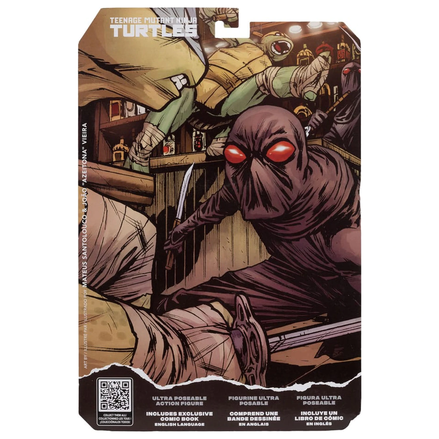 Teenage Mutant Ninja Turtles Page Punchers Akční figurka Foot Soldier 14 cm fotografii produktu