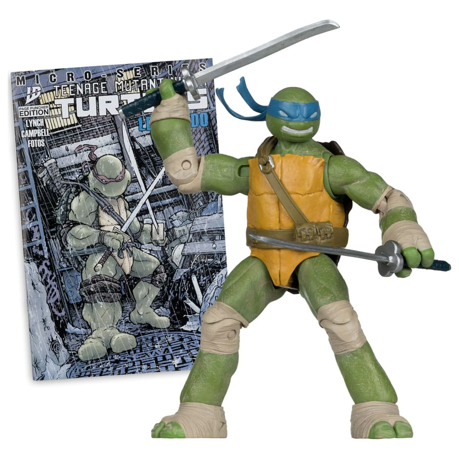Teenage Mutant Ninja Turtles Page Punchers akční figurka Leonardo 13 cm fotografii produktu