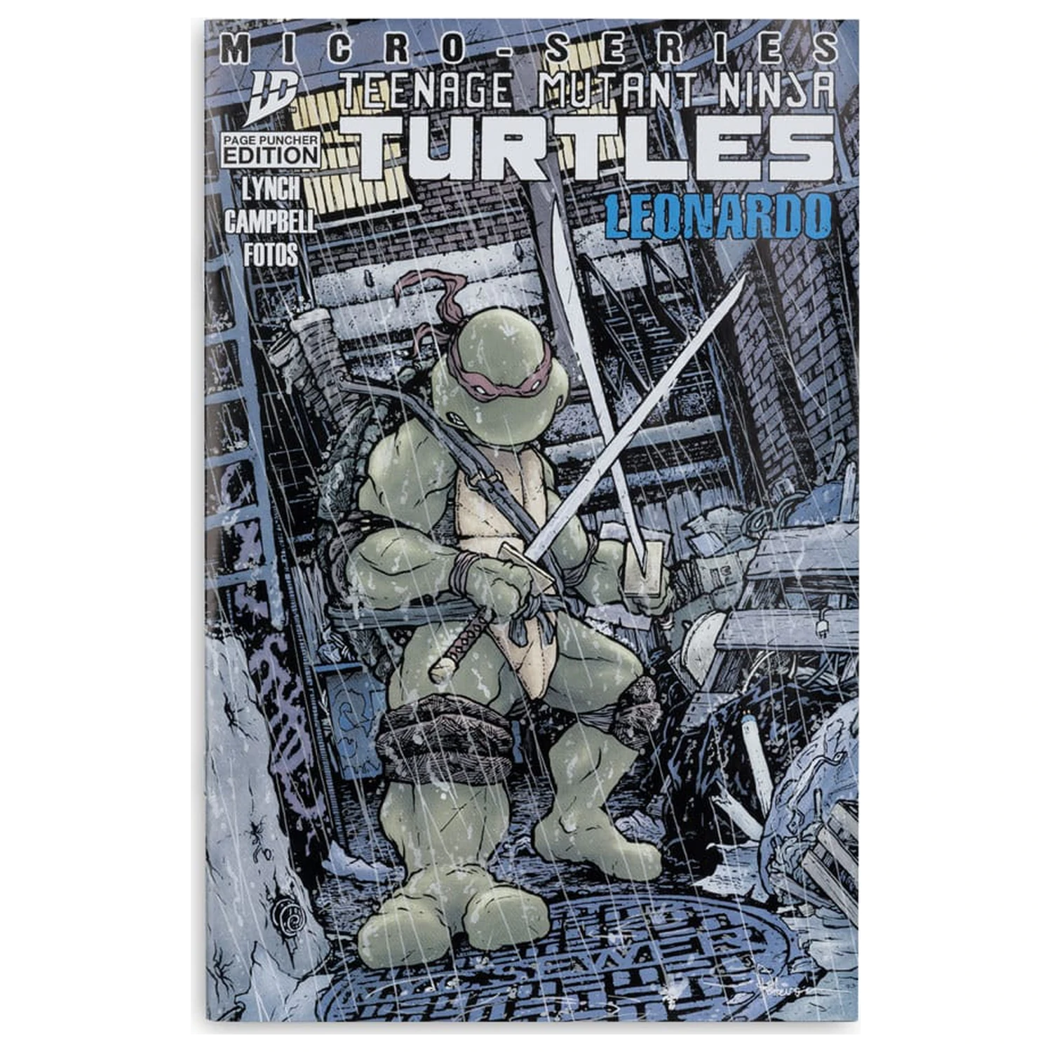 Teenage Mutant Ninja Turtles Page Punchers akční figurka Leonardo 13 cm fotografii produktu