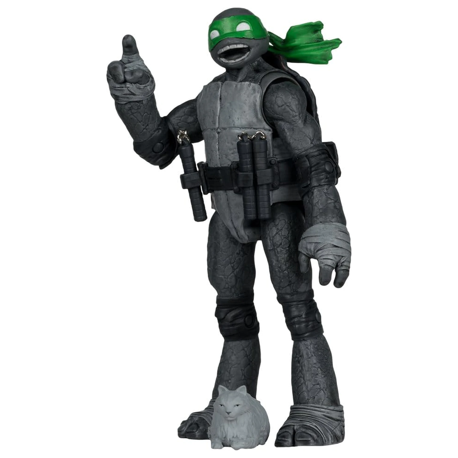 Teenage Mutant Ninja Turtles Page Punchers akční figurka Michelangelo (černo-bílá a zelená) (Red Platinum Edition) 13 cm fotografii produktu