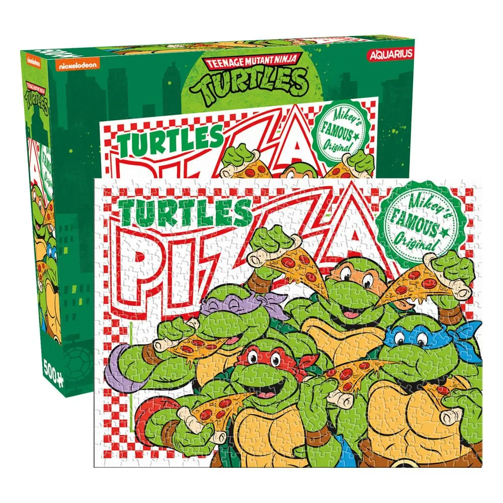 Teenage Mutant Ninja Turtles Puzzle Pizza (500 dílků) fotografii produktu