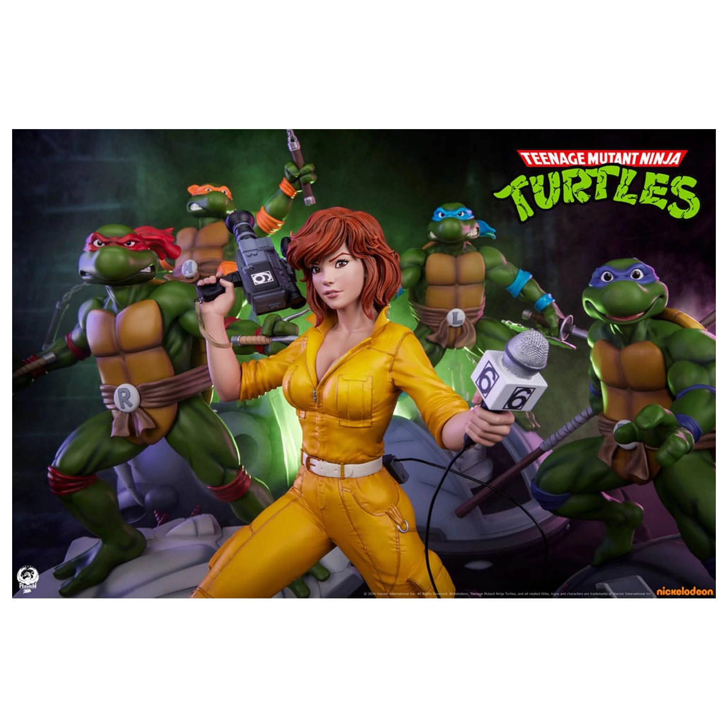 Teenage Mutant Ninja Turtles Premier Series Socha 1/4 April O'Neil 46 cm fotografii produktu