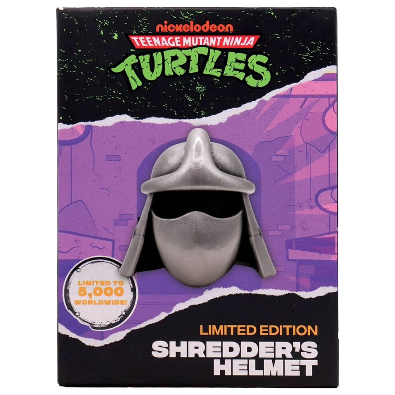 Teenage Mutant Ninja Turtles Replica Shredder's Helmet miniatura limitovaná edice 8 x 7 x 7 cm fotografii produktu