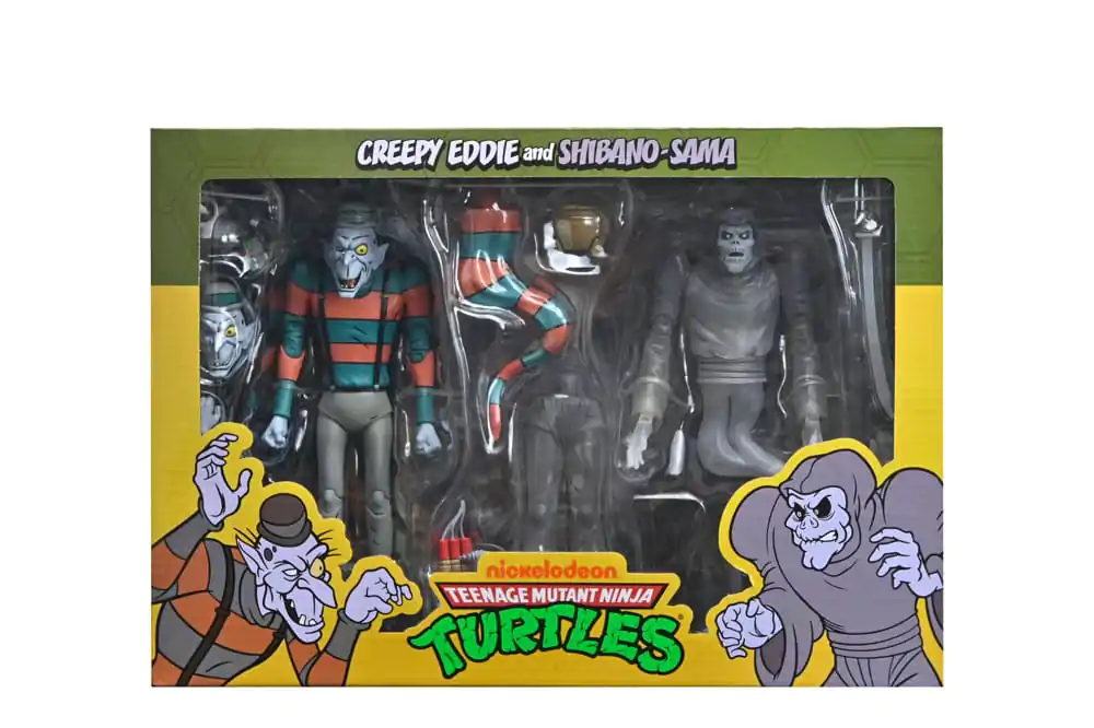 Teenage Mutant Ninja Turtles: Saturday Morning Adventures Akční figurka 2-Pack Creepy Eddie & Shibano-Sama 17 cm fotografii produktu