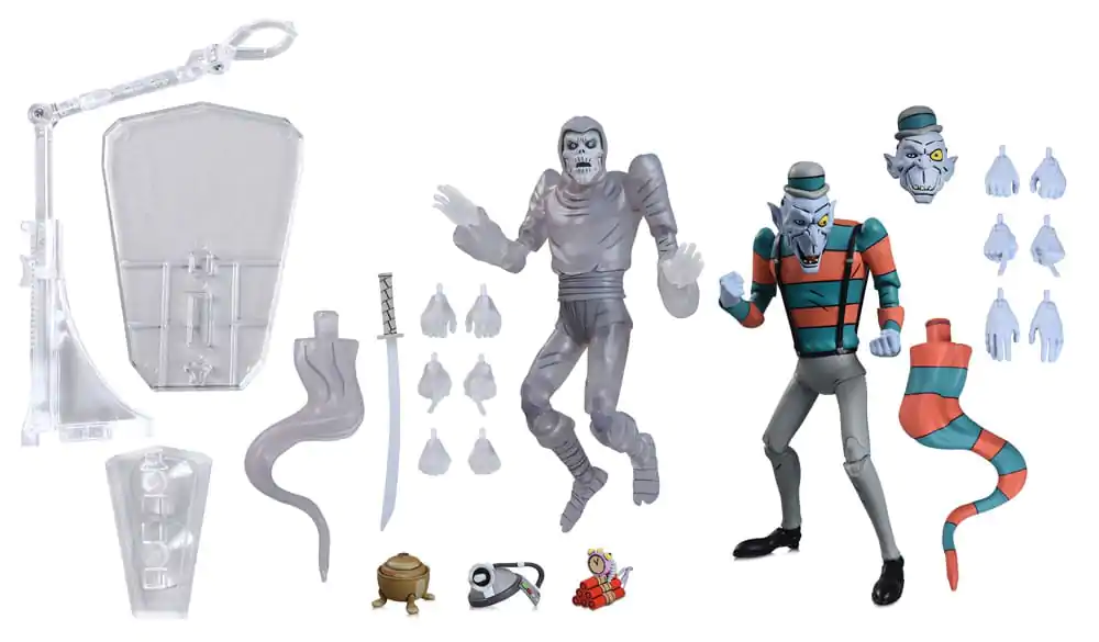 Teenage Mutant Ninja Turtles: Saturday Morning Adventures Akční figurka 2-Pack Creepy Eddie & Shibano-Sama 17 cm fotografii produktu
