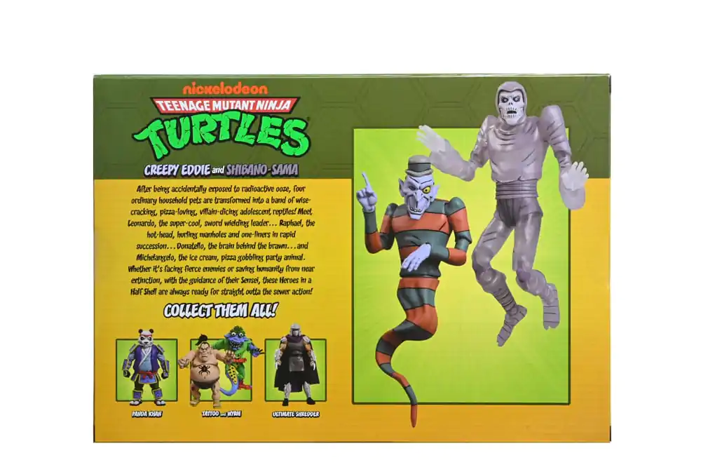 Teenage Mutant Ninja Turtles: Saturday Morning Adventures Akční figurka 2-Pack Creepy Eddie & Shibano-Sama 17 cm fotografii produktu