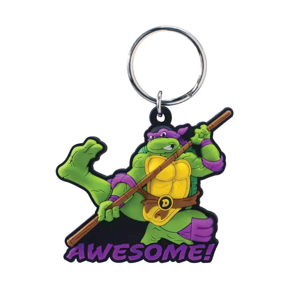 Teenage Mutant Ninja Turtles Soft Touch PVC klip na tašku Donatello fotografii produktu