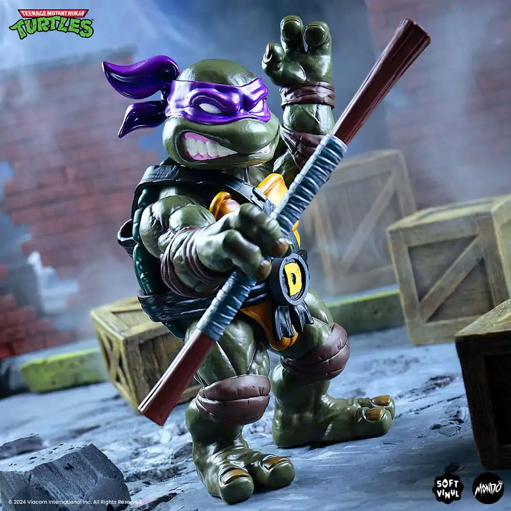 Teenage Mutant Ninja Turtles Soft Vinyl Figure Donatello 25 cm Měkká Vinylová Figurka fotografii produktu