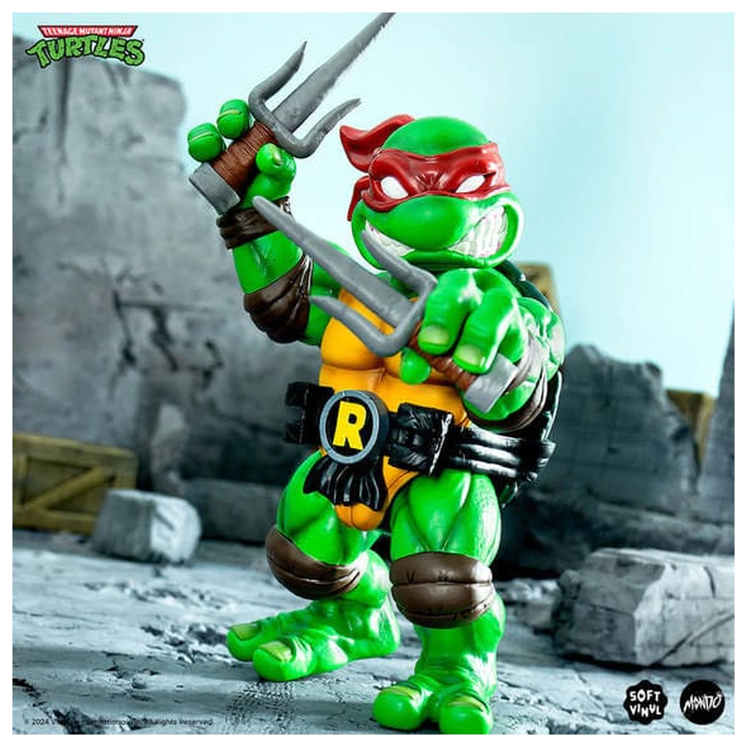 Teenage Mutant Ninja Turtles měkká vinylová figurka Raphael 20 cm fotografii produktu