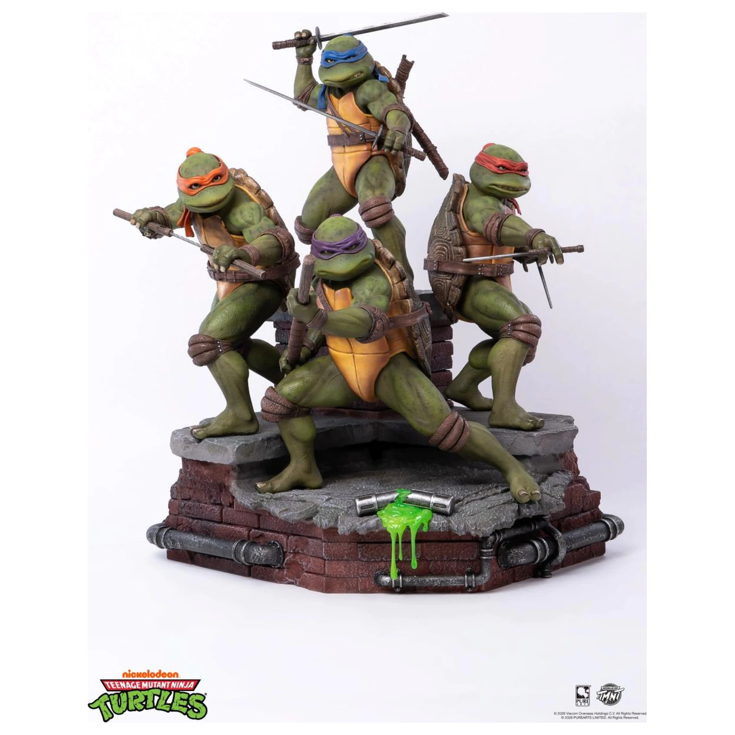 Teenage Mutant Ninja Turtles socha Movie Diorama 1/6 51 cm fotografii produktu