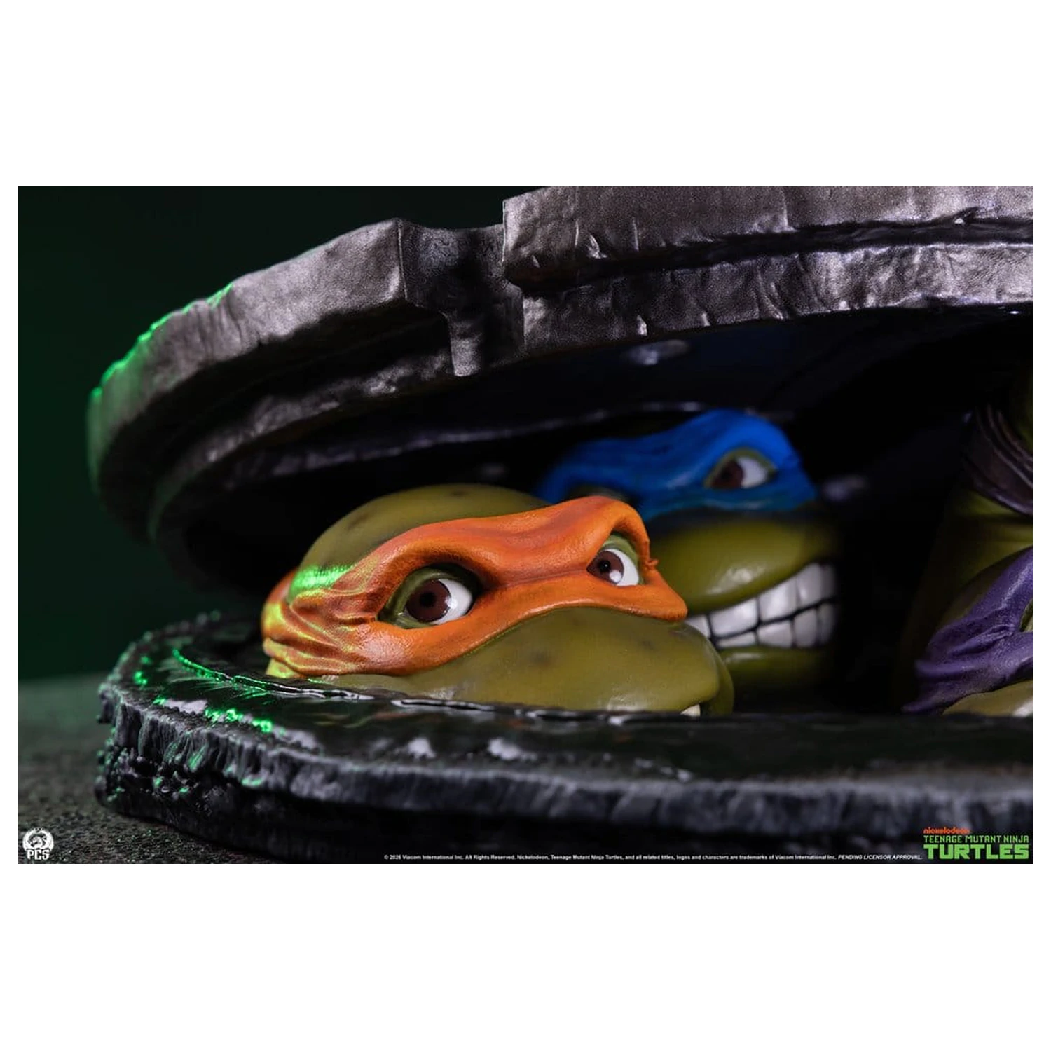Teenage Mutant Ninja Turtles Tabletop 1/4 Underground 11 cm fotografii produktu