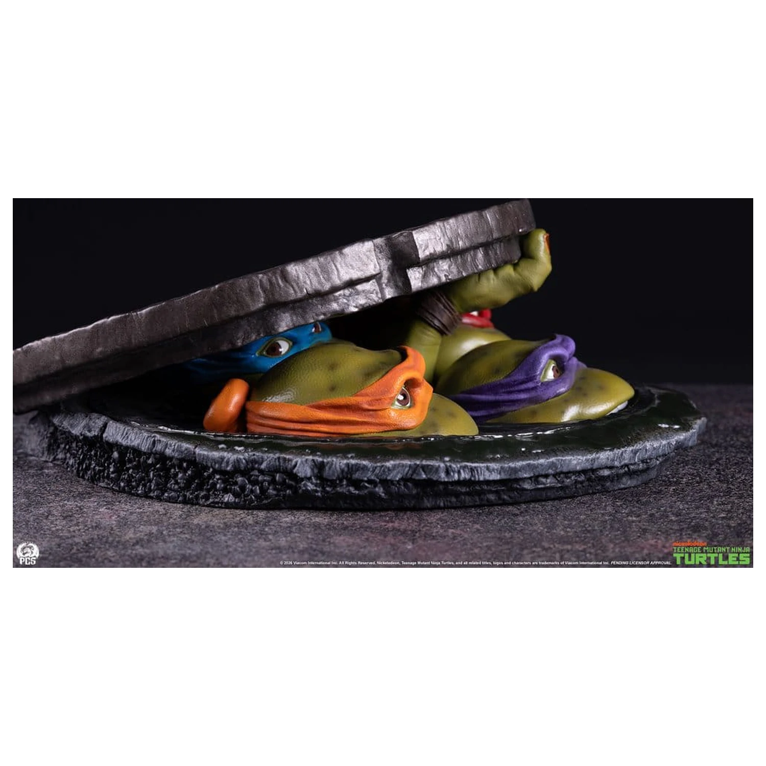 Teenage Mutant Ninja Turtles Tabletop 1/4 Underground 11 cm fotografii produktu