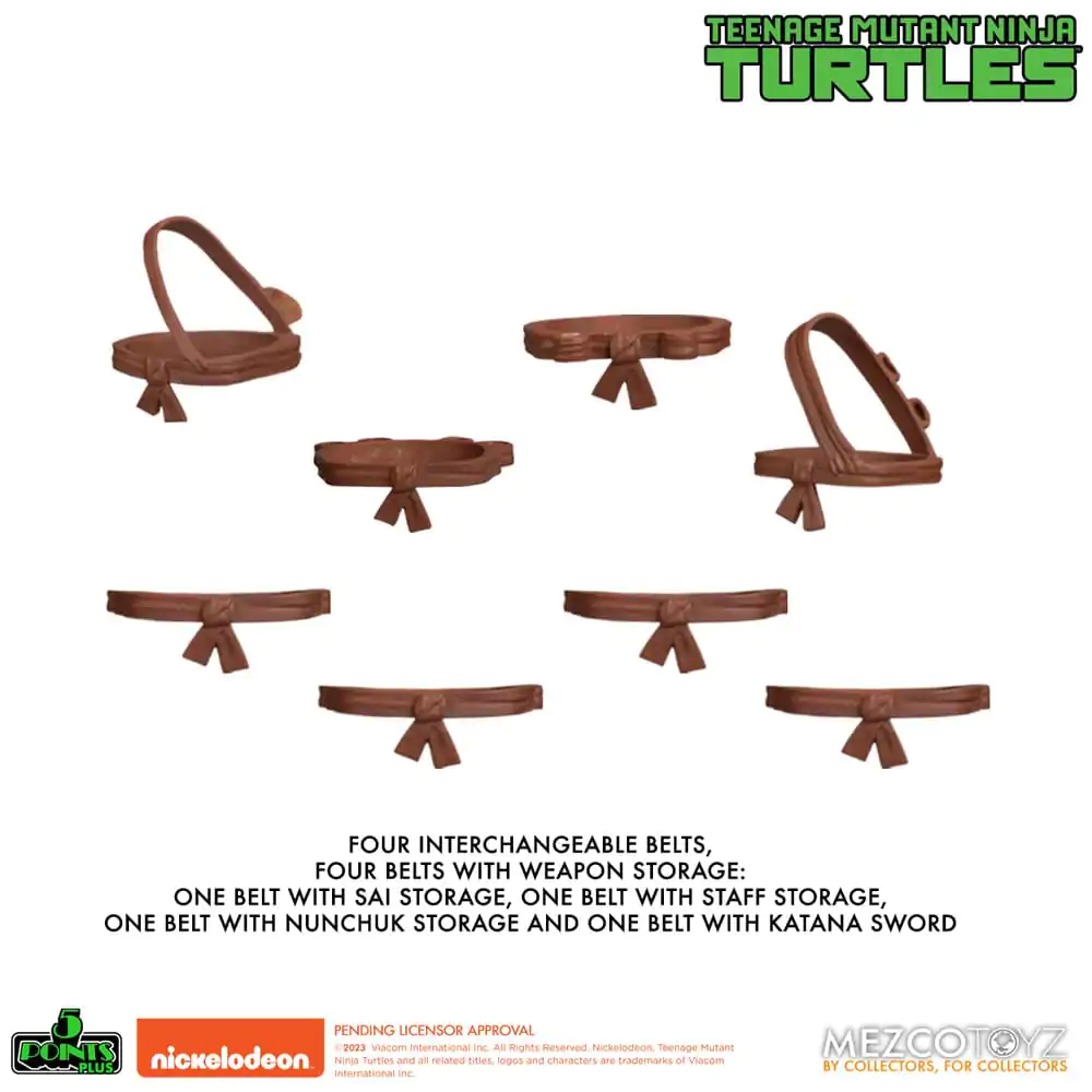 Akční figurky Teenage Mutant Ninja Turtles Deluxe sada 8 cm fotografii produktu