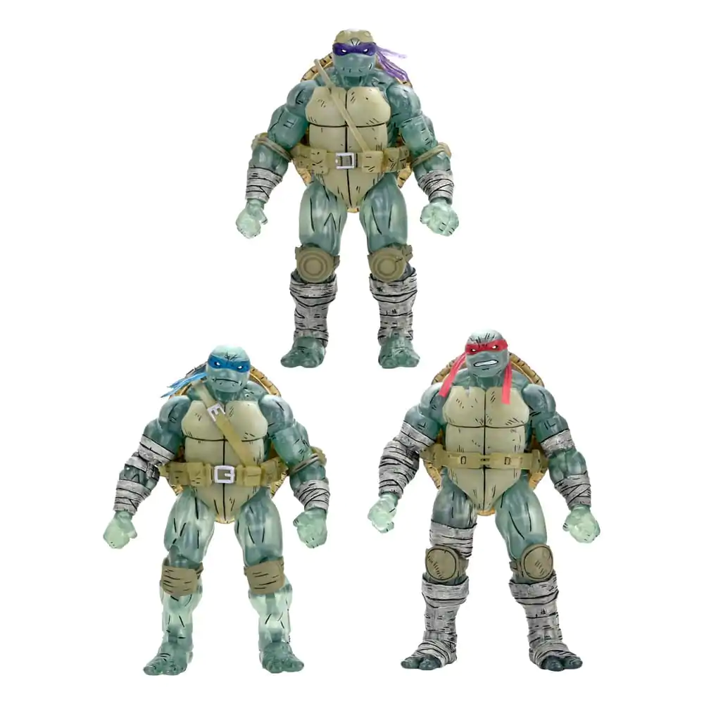 Teenage Mutant Ninja Turtles (The Last Ronin) Akční figurka 3-Pack Ghost Brothers 18 cm fotografii produktu