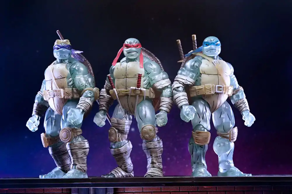 Teenage Mutant Ninja Turtles (The Last Ronin) Akční figurka 3-Pack Ghost Brothers 18 cm fotografii produktu