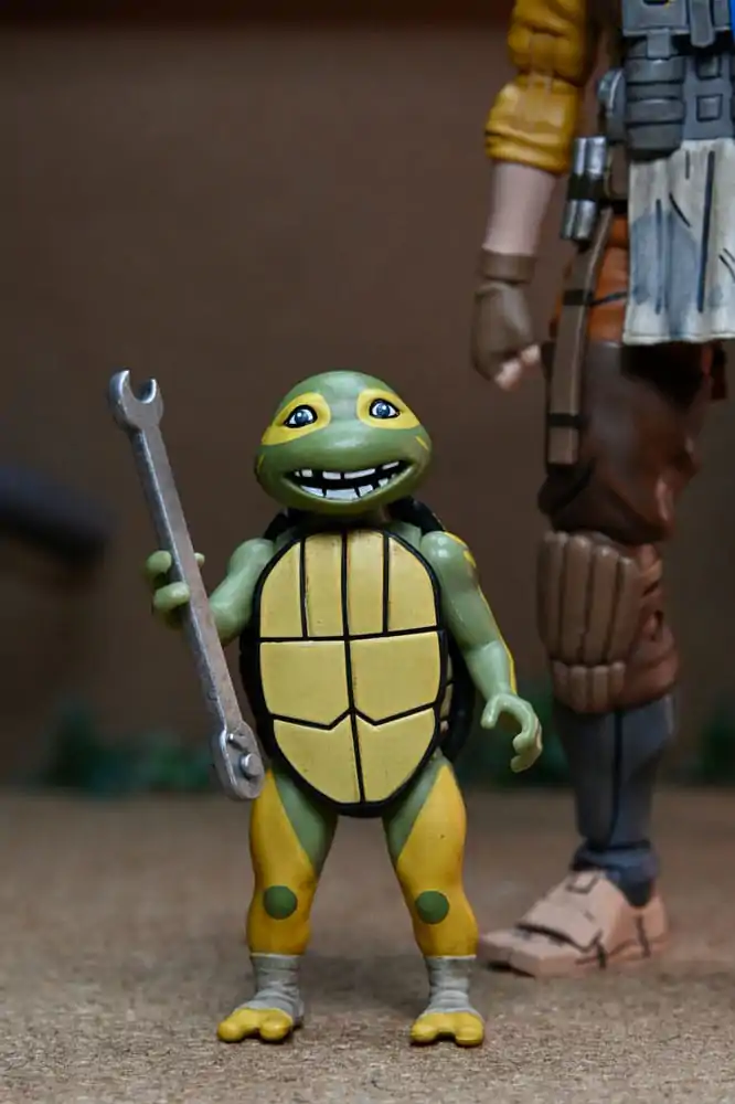 Teenage Mutant Ninja Turtles (The Last Ronin The Lost Years) Akční figurka Grammy April s Baby Yi & Moja 18 cm fotografii produktu